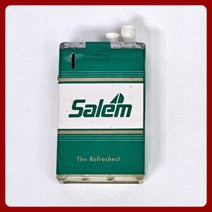 Vintage Salem Cigarette Lighter RJ Reynolds Tobacco Advertising The Refreshest